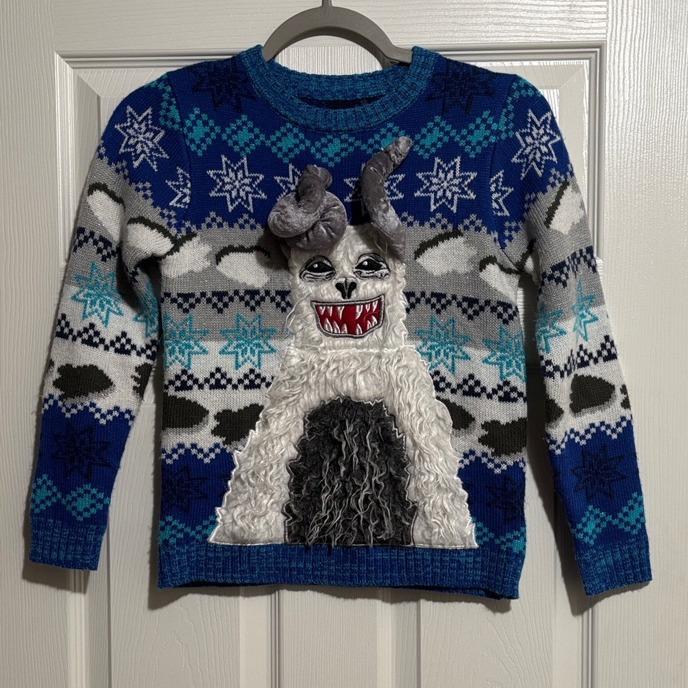 Kids Yeti Holiday Sweater